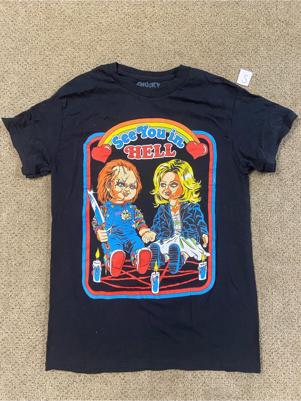 See You in Hell Graphic Tee - Black